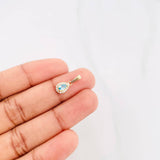 Dije Halo Gota 0.7g / 1/2 in Oro Amarillo 18K