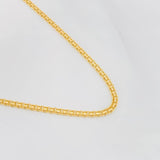 Cadena China 5.5g / 24 in / 2.2mm Oro Amarillo 18K