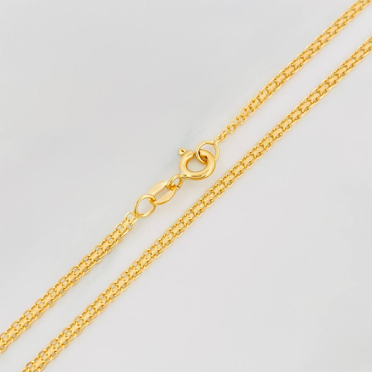 Bismark Chain 4.95g / 20 in / 2.2mm Yellow Gold 18K