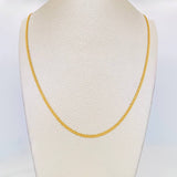 Bismark Chain 4.95g / 20 in / 2.2mm Yellow Gold 18K