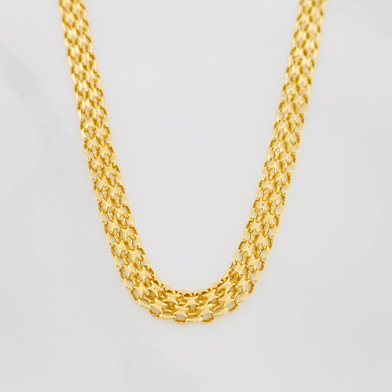 Cadena China 4.4g / 18 in / 4.26mm Oro Amarillo 18K