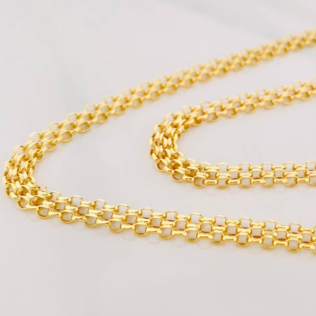 Cadena China 4.4g / 18 in / 4.26mm Oro Amarillo 18K