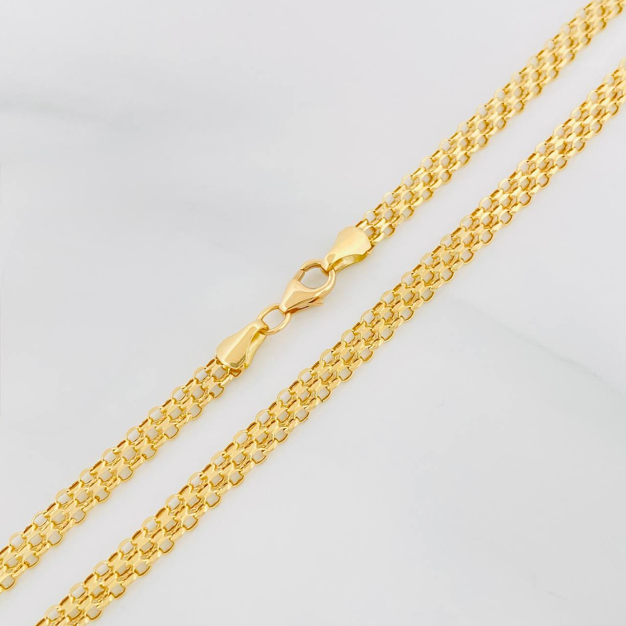 Cadena China 4.4g / 18 in / 4.26mm Oro Amarillo 18K