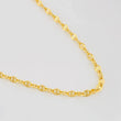 Cadena Escalera Volga 3.4g / 24 in / 2.7mm Oro Amarillo 18K