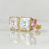 Topos Hoja Cuadrada 4gr / 1cm / Nac.Esp. Oro 18K