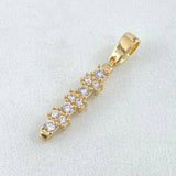 Pendant Rayuela Line 1.25gr / 2.5cm / Special Pearl 18K Gold