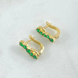 Candongas Omega Infinito 2.75gr / 1.1cm / Nac.Esp. Oro 18K