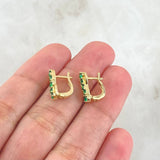 Candongas Omega Infinito 2.75gr / 1.1cm / Nac.Esp. Oro 18K