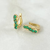 Candongas Omega Infinito 2.75gr / 1.1cm / Nac.Esp. Oro 18K