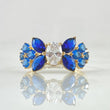 Anillo Flores Victorianas 2.45gr / T5 1/4 / Nac.Esp. Oro 18K