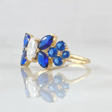 Anillo Flores Victorianas 2.45gr / T5 1/4 / Nac.Esp. Oro 18K