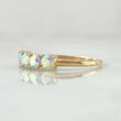 Dense Line Ring 1.95 g / T8 1/2 Yellow Gold 18K Nac.Esp.