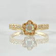 Anillo Flor Tornasol 2.7gr / T7 / Nac.Esp. Oro 18K