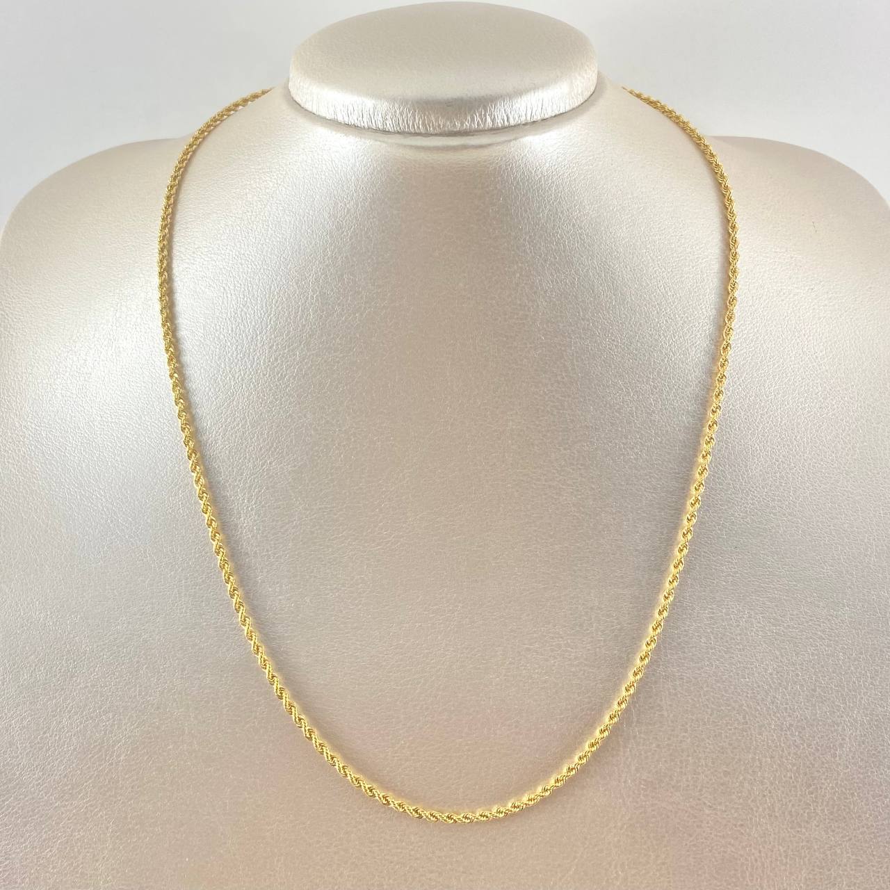 Rope Chain 2.9gr / 19.7in / +3 18K Gold ©