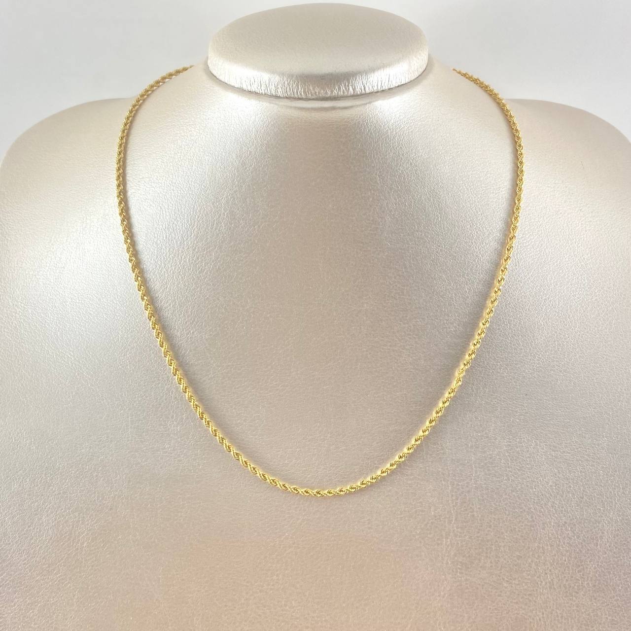 Rope Chain 1.2gr / 17.7in / +3 18K Gold ©
