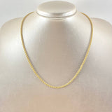Rope Chain 1.2gr / 17.7in / +3 18K Gold ©