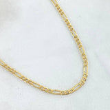 Cadena Figaro 2.85gr / 50cm / +1 Oro 18K ©
