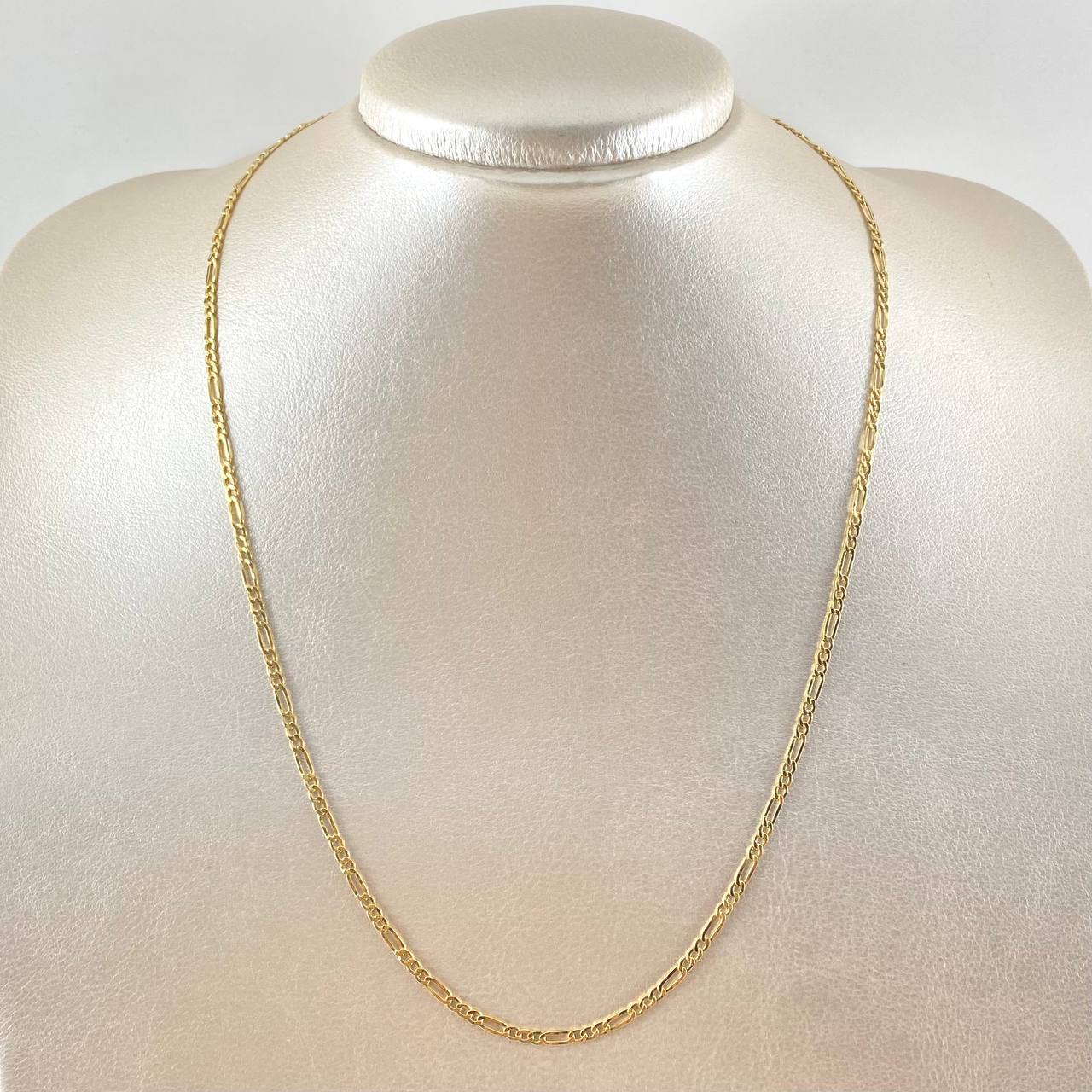 Cadena Figaro 2.85gr / 50cm / +1 Oro 18K ©