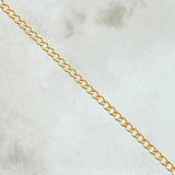 Cuban Links 3.3gr / 17.7in / +0 18K Gold