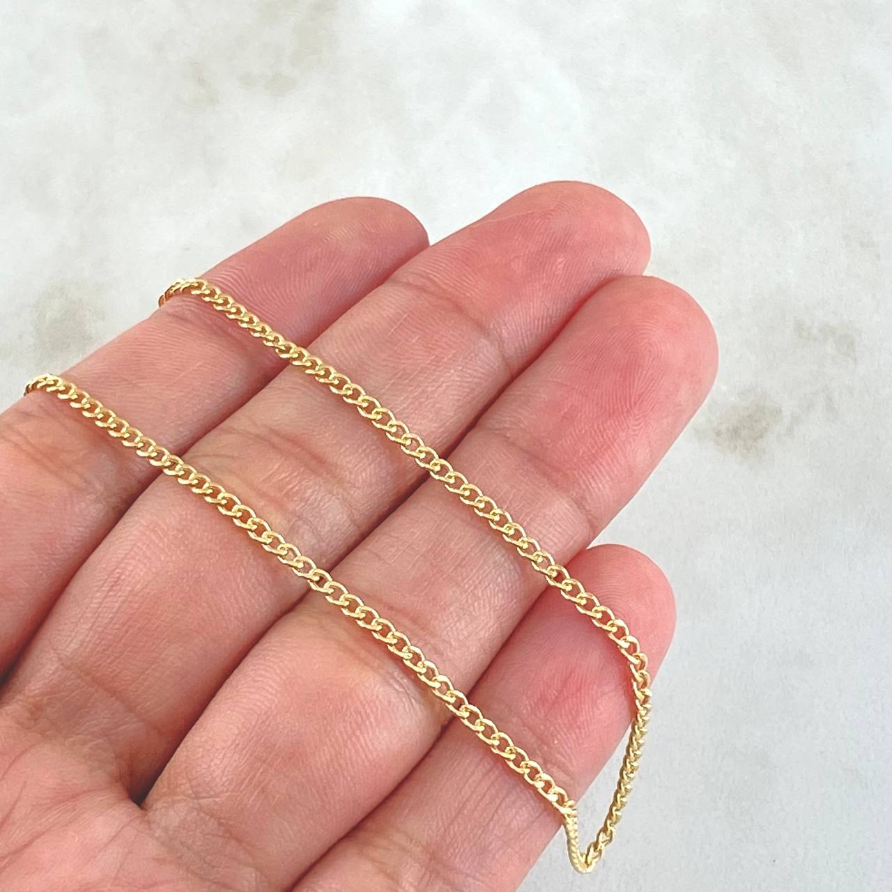 Cuban Links 1.4gr / 17.7in / +1 18K Gold -