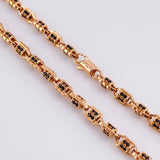 Rustic Chain Granada 51.85g / 26 in / 4.9mm Rose Gold 18K