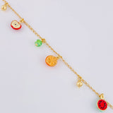 Tropical Bracelet 4.8g / 8 1/2 in / 1.9mm Vermeil Silver 925