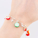 Bracelet Tropical 10.55g / 8 1/4 in / 1.1mm Silver 925
