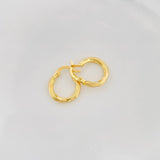 Candongas Mary 1.2g / 1/2 in Oro Amarillo 18K