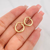 Candongas Mary 1.05g / 1/2 in Oro Amarillo 18K
