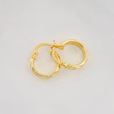 Candongas Susi 1.25g / 1/2 in Oro Amarillo 18K