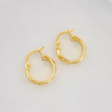 Candongas Susi 1.25g / 1/2 in Oro Amarillo 18K