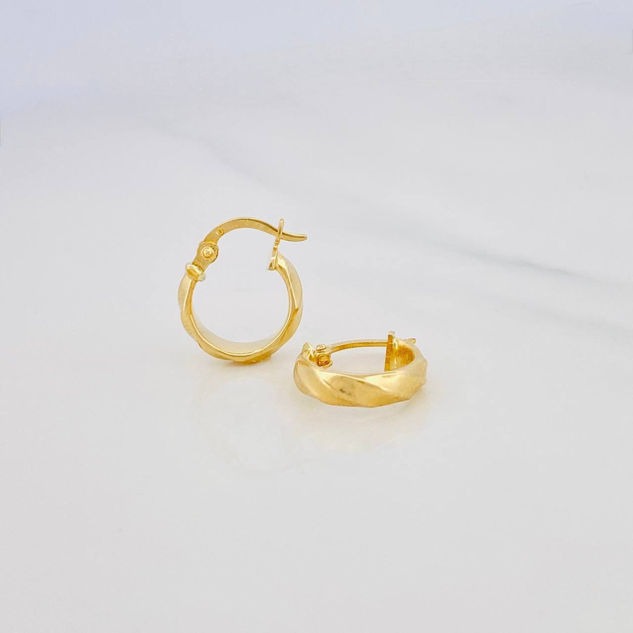 Candongas Susi 1.25g / 1/2 in Oro Amarillo 18K