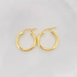 Candongas Mary 1.1g / 3/4 in Oro Amarillo 18K