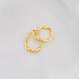Candongas Bridget 1.15g / 1/2 in Oro Amarillo 18K