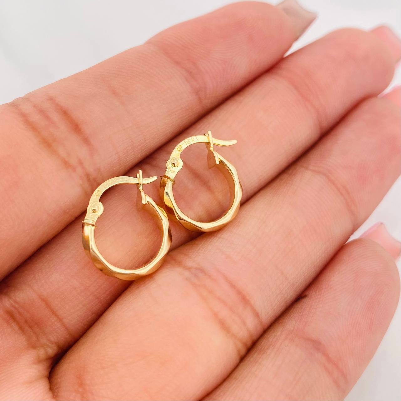 Candongas Susi 1.3g / 1/2 in Oro Amarillo 18K