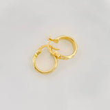 Candongas Mary 1.3g / 1/2 in Oro Amarillo 18K