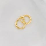 Candongas Mary 1.05g / 1/2 in Oro Amarillo 18K
