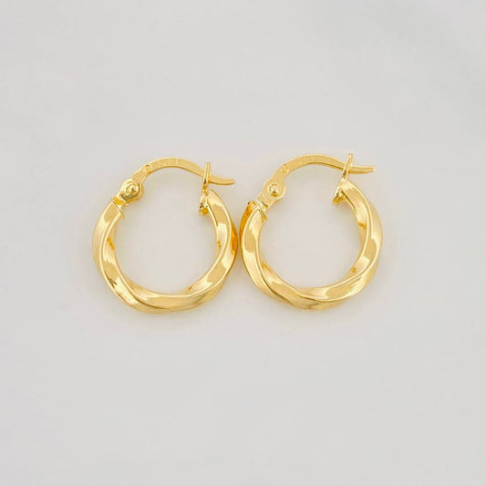 Candongas Mary 1.05g / 1/2 in Oro Amarillo 18K