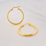 Candongas Mary 1.45g / 3/4 in Oro Amarillo 18K