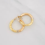 Candongas Lady 2.55g / 3/4 in Tres Oros 18K