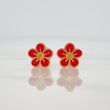 Topos Flor 0.7 g / in / 7.3 mm Oro Rosa 18K