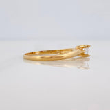 Solitaire Ring 1.65 g / T6 Yellow Gold 18K