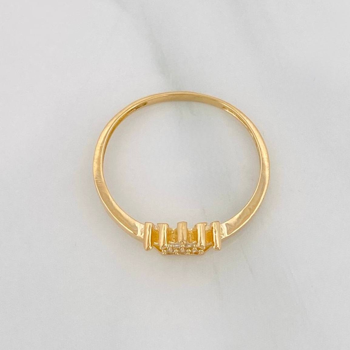 Anillo Corona 1.15 g / T6 Oro Amarillo 18K