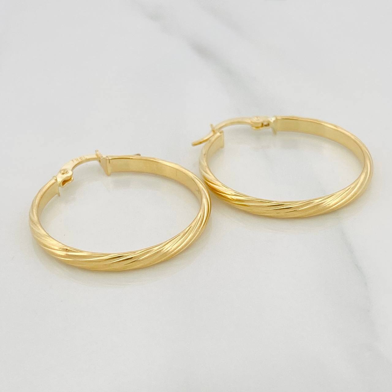 Candongas Teo 1.8 g / 1 in Oro Amarillo 18K