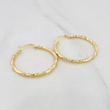 Candongas Ale 2.05 g / 1 1/4 in Oro Amarillo 18K