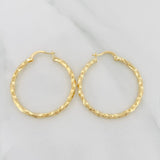 Candongas Ale 2.05 g / 1 1/4 in Oro Amarillo 18K