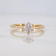 Solitaire Ring 2.1 g / T5 1/0 Yellow Gold 18K