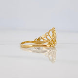 Anillo 15'S Corazon 1.4 g / T5 Oro Amarillo 18K