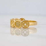Ring Figures 2.35 g / T6 1/4 Yellow Gold 18K