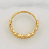 Ring Figures 2.25 g / T5 1/4 Yellow Gold 18K